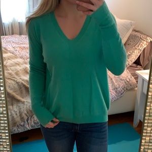 J. Crew Cashmere V Neck Collection Sweater